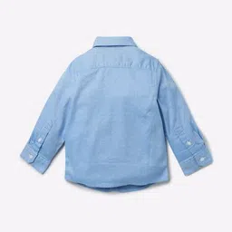 united colors of benetton Textured Shirt with Bow Tie image 2