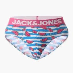 jack & jones Men Briefs with Elasticated Waistband  image 2