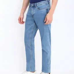 allen solly Men Mid-Wash Slim Jeans image 2