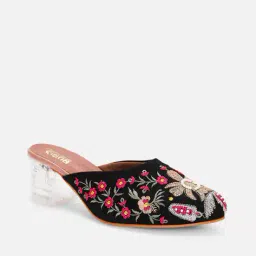 kiana house of fashion Women Heeled Sandals With Synthetic Upper image 2