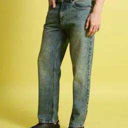 bene kleed Men Washed Jeans image 2