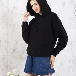 Shein Medium Length Drop Shoulder Self-Designed Hoodie image 2