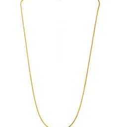 admier Men Gold-Plated Chain with S-Hook Closure image 2