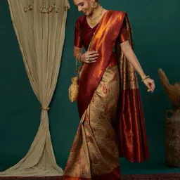 nyrika Women Traditional Saree image 2