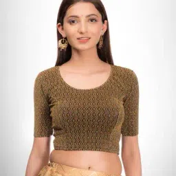bindigasm's advi Embellished Round-Neck Slip-On Blouse image 2