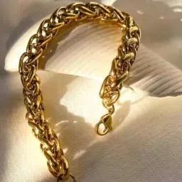 fashion frill Women Gold Bracelet image 2