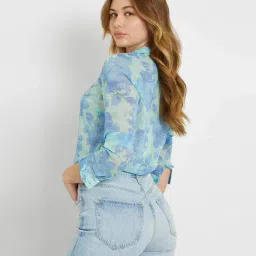 fyre rose Women Regular Fit Floral Printed Shirt image 2