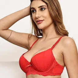 prettycat Women Under-Wired Push-Up Bra with Full Coverage image 2
