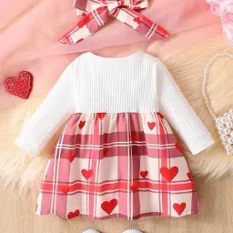 ashikta enterprise Girls Round Neck A-line Dress image 2