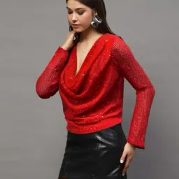 sera Women Embellished Regular Fit Top image 2