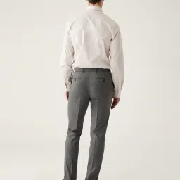 marks & spencer Women Relaxed Fit Flat-Front Trousers image 2