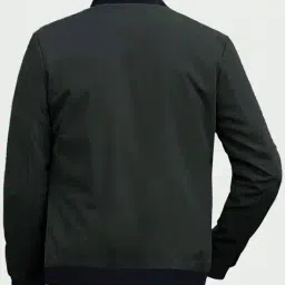 eyebogler Men Regular Fit Zip-Front Bomber Jacket image 2