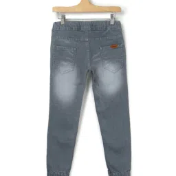 urbano juniors Boys Lightly Washed Jogger Jeans image 2