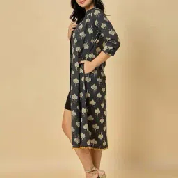 azira Women Floral Print Regular Fit Shrug image 2