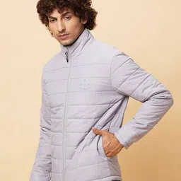 being human Men Regular Fit Puffer Jacket image 2