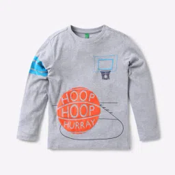 united colors of benetton Graphic Print Crew-Neck T-shirt image 2