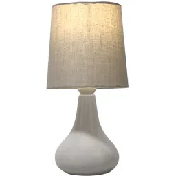 homesake Round Table Lamp with Shade image 2