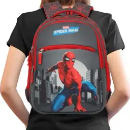 priority Boys Superhero Print Backpack with Adjustable Strap image 2
