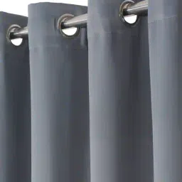 cortina eyelet curtain Set of 2 Eyelet Window Curtains image 2