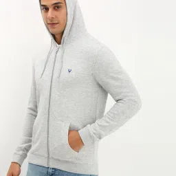 allen solly Men Regular Fit Hooded Sweatshirt image 2