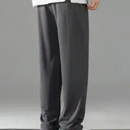 flocculent Men Baggy Fit Trousers image 2