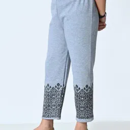 pixie n prince Women Printed Pyjamas with Elasticated Waist image 2