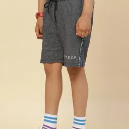 monte carlo Boys Typographic Print Regular Fit Bermudas Shorts image 2