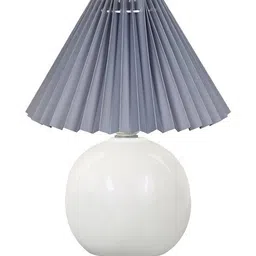 homesake Bedside White Ceramic Table Lamp  image 2
