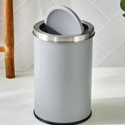home centre Metal Swing Waste Bin - 8L image 2