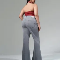 freakins Women High-Rise Bootcut Jeans image 2