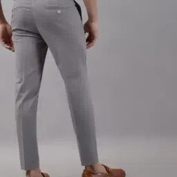 alpha tribe Men Mid Rise Slim Fit Trousers image 2