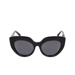 Hidesign Unisex Black Lens & Black Cateye Sunglasses with UV Protected Lens 8903439843540 image 4