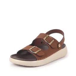 fausto Men Double Strap Strappy Sandals image 2