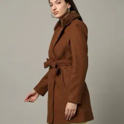 fort collins Women Tailored Fit Coat with Insert Pockets image 2