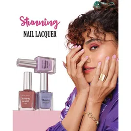 swiss beauty Stunning Nail Lacquer - Dark Mauve image 2