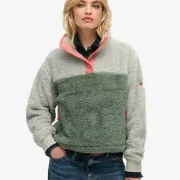superdry Women Colourblock Regular Fit Sweatshirt-picture-46