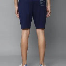 allen solly Flat-Front Shorts with Zipper Pockets image 3