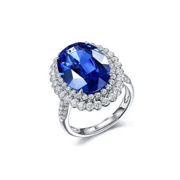 designs & you Silver-Plated Stone-Studded Cocktail Ring image 3