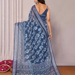 janasya Women Traditional Saree image 3