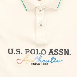u.s. polo assn. Boy Logo Print Regular Fit Polo T-Shirt image 3