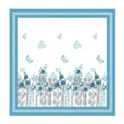 jaipur fabric 240 TC Floral Print Cotton King Size Bedsheet with 2 Pillow Covers image 3