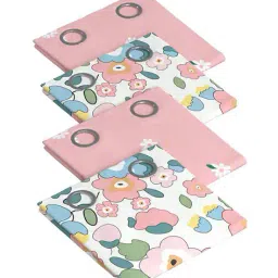 chhavi india Pack of 4 Floral Print Curtains image 3