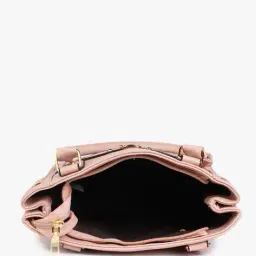 hi-attitude Panelled Shoulder Bag with Dual Handles image 3