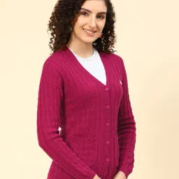 monte carlo Cable-Knit Cardigan with Patch Pockets image 3