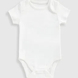 mothercare Girls Pack of 5 Cotton Bodysuit image 3