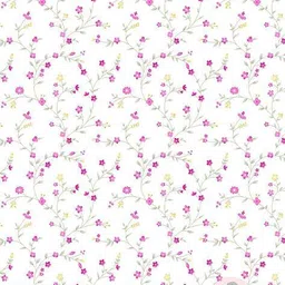 chhavi india 210 TC Floral Print Double Bedsheet with Pillow Covers image 3