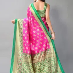 kanooda prints Women Printed Saree with Contrast Border image 3