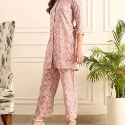 pradhruhe Women Printed 2-Piece Co-Ord Set image 3