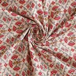 fabindia 200 TC Printed Double-Size Bedsheet with Pillow Covers image 3