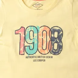 lee cooper Printed Round-Neck T-Shirt image 3